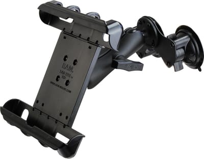 Tab-Tite™ Tablet Houder met RAM® Twist-Lock™ Dubbele Zuignap Basis