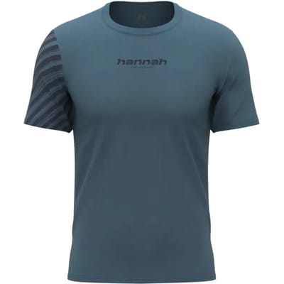 Hannah Bine T-shirt Met Korte Mouwen Grijs L Man