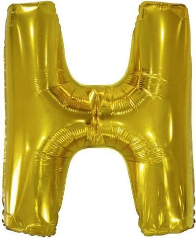 Amscan Letterballon H Folie 86 Cm Goud