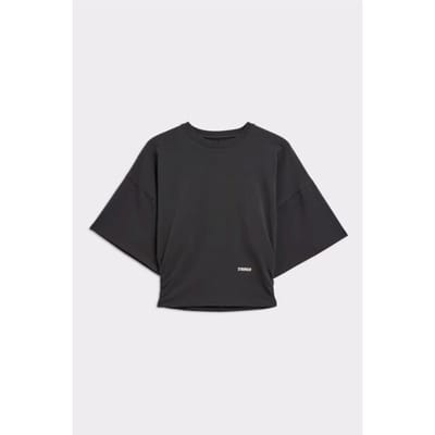 STRONGER - wide sleeve tee - Training t-shirt korte mouw dames - Antraciet