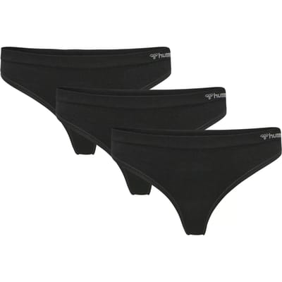 Hummel dames slip Hmljuno, 3-pack naadloze string 215060