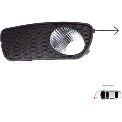 ESP1187-1 Voorbumper Mistlamp Frame Behuizing Links voor Fiat Palio Siena MK1 178 2007-2016 Albea 2002-2012 51703147