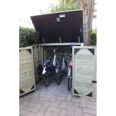 Lutrabox Tuinkast Fietsberging Normaal 125x215x130cm