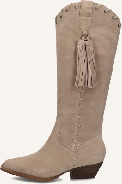 BLASZ Shn3a231-44 Laarzen - Suède - Dames - Beige - Maat 40