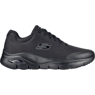 Lage Sneakers Skechers Baskets Arch Fit noir