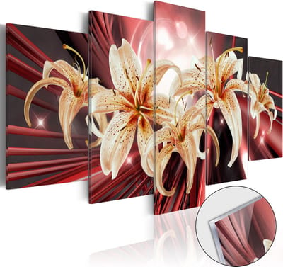 Schilderijen Op Canvas - Afbeelding op acrylglas - The Magic of Passion [Glass] 200x100 - Artgeist Schilderij
