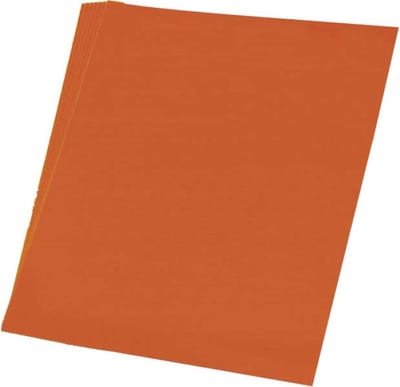 A4 hobby papier - 50x vellen - kleur oranje - Knutselen met papier - Knutselpapier - Surprise materiaal