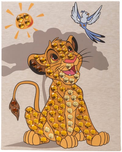 Simba Disney Crystal Art Junior Canvas Kit