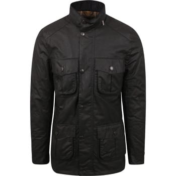 Barbour Waxjas Corbridge Zwart - Maat S - Heren - Winterjassen