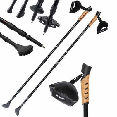 Sportana Sportana Nordic Walking stokken - grijs