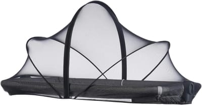 Wieg Cover - Nethoes - Baby Beschermen - Ademend Gaas - 55x100x55cm - Zwart