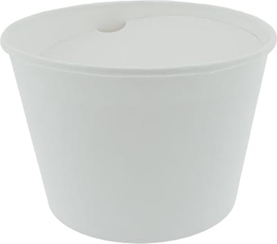 Food Bucket met deksel Wit 2000ml - 360 st/ds.