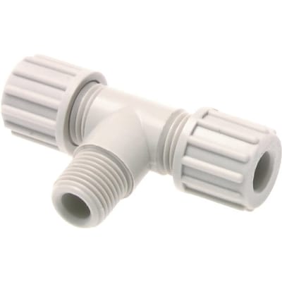 14x12mm En G1/4'' PA T-Vormige Knelfitting Met Buitendraad 10 Bar - F28KS