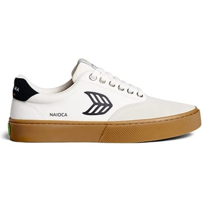 Cariuma Unisex Naioca Skate White Suede Off-white Canvas Sneaker Maat: 40.5 | Sneakers Outlet | Unisex | Wit