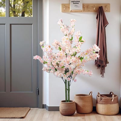 Kersenbloesemboom Kunstplant - Roze 120 cm | Onderhoudsvrij & Realistisch