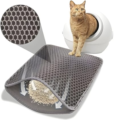Kattenbakmat met Honingraatdesign - Waterdichte Kattentoiletbekleding