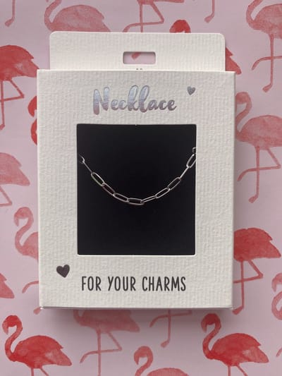 Depesche ketting zilver - sieraden voor kinderen en tieners.