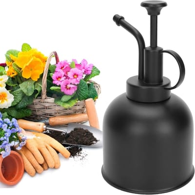 Ynkkvre -Plantenverstuiver - Roestvrijstalen plantenverstuiver, compacte gieter, modern tuingereedschap, geschikt voor kamerplanten - 250ml