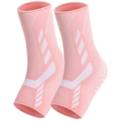 Chaussettes de sport Cheville Angel Protège-cheville Usage extérieur Bande élastique de compression Support Soulage la douleur Respirant Sécurité