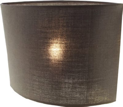OVAL 26+14/26+14x18 E14 rolled edge zwart