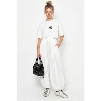 Oversized Crewneck T-shirt en Wijde Broek Set
