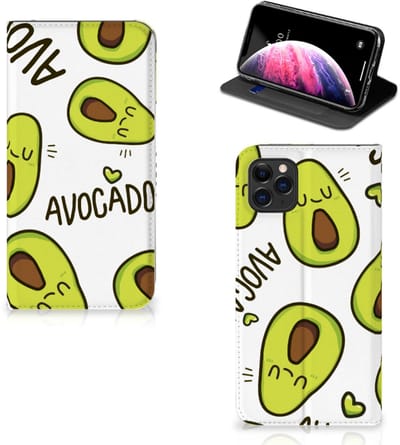 Apple iPhone 11 Pro Max Magnet Case Avocado Singing