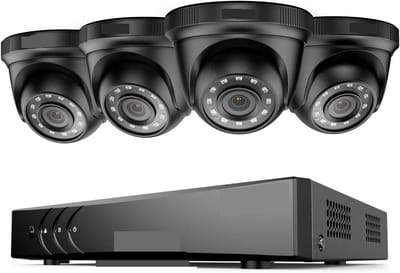Beveiligingssysteem - CCTV Kit - Huis Beveiligen - H.265+ Compressie - 8 Kanaals - Wit