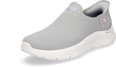 Skechers Slip-Ins: Go Walk Flex Sportief - licht grijs - Maat 38