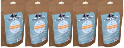 5x100gr Woef & Thijs Graanvrij honden beloningssnack gevogelte