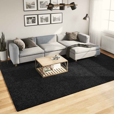 vidaXL - Vloerkleed - OVIEDO - laagpolig - 240x340 - cm - zwart