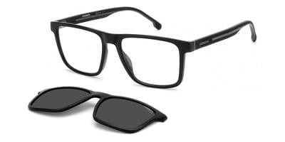 Carrera CA8061/CS BLACK GREY BLACK/GREY FOLDING CLIP ON 55/17/145 Herrenbrillen Zonnebrillen