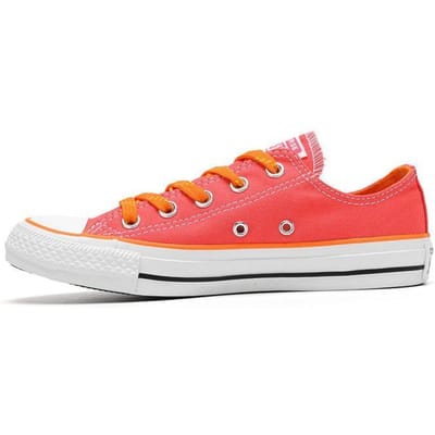 Converse Chuck Taylor All Star Ctas Ox Comfortabel Antislip Duurzaam Lichtgewicht Lage Top Skate Schoenen Dames sneaker Roze Oranje 564347C 36.5 red