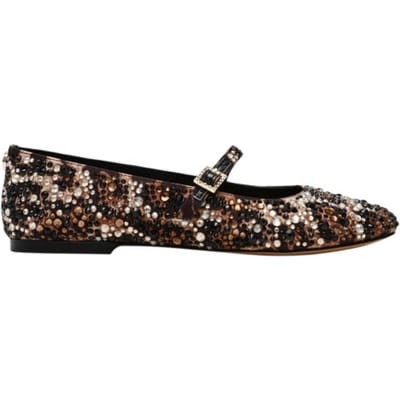 Steve Madden Dames/Dames Brissa Ballet Flats met luipaardprint (Luipaard)