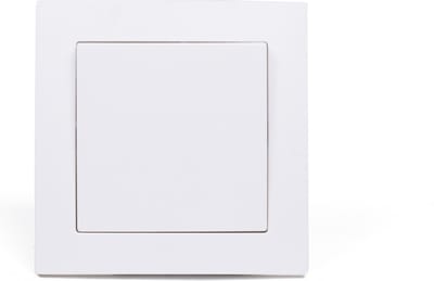 Benson Enkele inbouwschakelaar - wit - modern design - 250V/10A