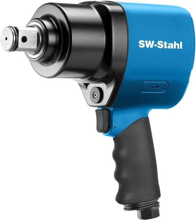 SW-Stahl S3278 pneumatische slagmoersleutel I vierkant 1 inch I max. losdraaimoment 3200 Nm I werkplaats pneumatisch gereedschap