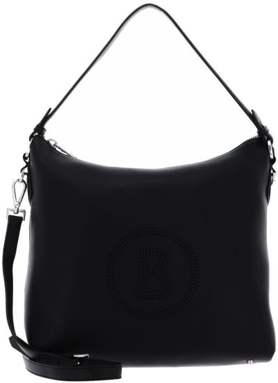 Bogner Leren Schoudertas Sulden Marie Hobo Black Zwart