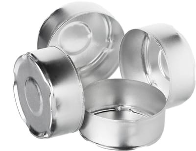 NTH products- Theelichthouder Aluminium - 200 stuks - Ø 37,5 mm - Hoogte 15 mm - Duurzaam - Perfecte vorm voor kaarsen - Theelichtjes