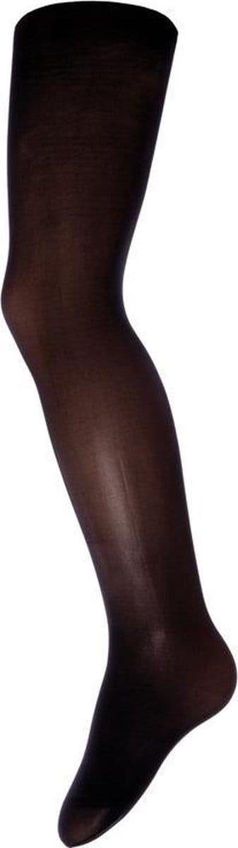 Ewers - Dikke kinderpanty - 80 DEN - effen Zwart - 50% katoen - 98/104
