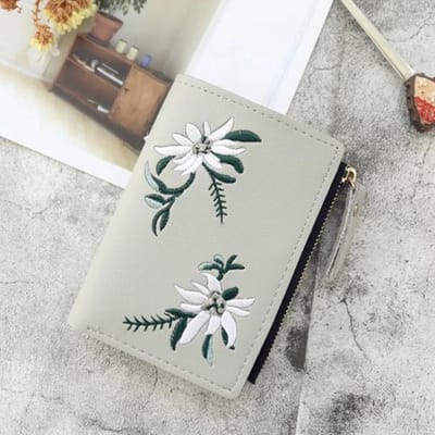 Pasjeshouder - met rits - creditcardhouder - mapje voor pasjes - bankpashouder - visitekaartjes houder - card holder wallet - card protector - mannen en vrouwen - Grijs
