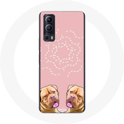 Case Vivo Y72 Dogue de Bordeaux symmetrische foto