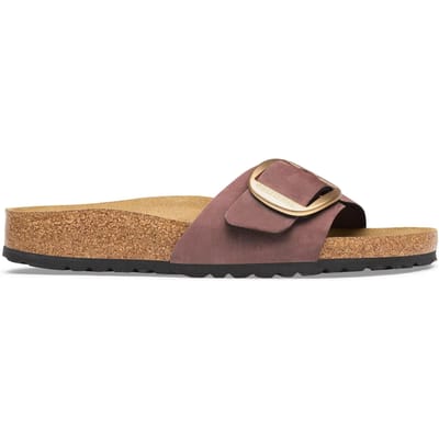 Leren sandalen voor vrouwen Birkenstock Madrid Big Buckle Nubuck