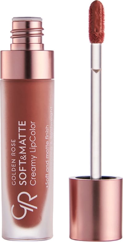 Golden Rose Soft & Matte Creamy Lipcolor NO: 118 Matte vloeibare lippenstift hydraterende formule minder droog op de lippen