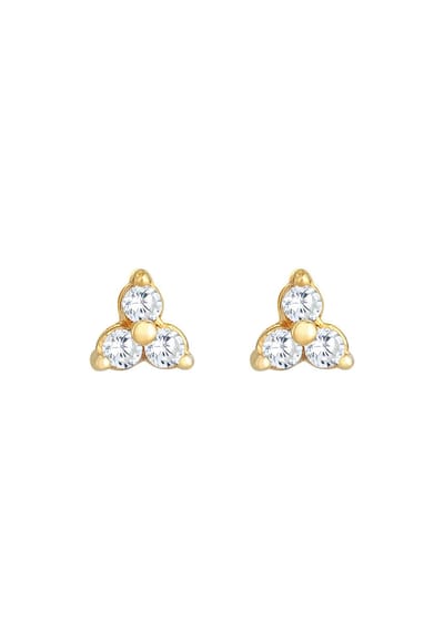 Elli Dames Oorbellen met Zirkonia Kristal - 925 Sterling Zilver