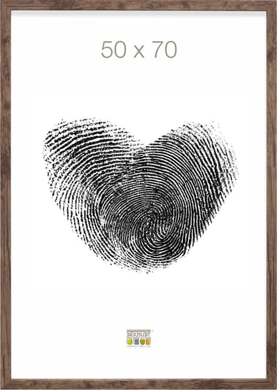 Deknudt Frames fotolijst S45RH3 - bruin - hout - 50x70 cm