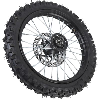 14 Inch Voorwielmontage 60 100 14 2.5 14 Band Binnenband 15mm Velg As met Remschijf voor 125 140 150 160cc Pit