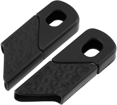 Dailygoods- Crankbeschermers Siliconen - Fietsbescherming - Roestbestendig - Duurzaam - Geschikt voor Mountainbikes/Racefietsen - Eenvoudig te Installeren - Fietsbeschermers