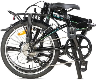 Dahon Mariner D8 Jet vouwfiets - 20 inch - 8 versnellingen - V-brake - Obsidian Black