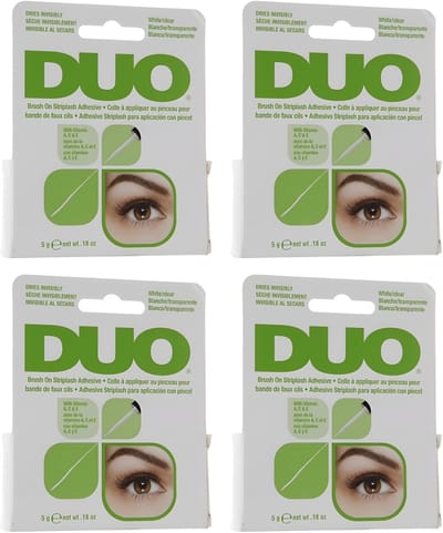DUO Valse Wimpers Brush On Ardell - Wimpers - Transparant met Vitaminen 4-pack