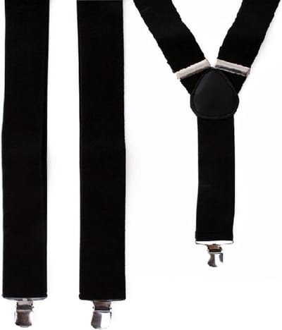 Rubie's Bretels Unisex 75 Cm Zwart