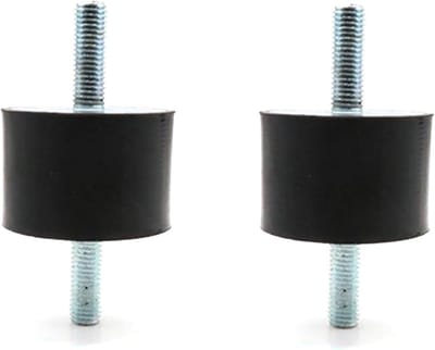 2 Stuks Rubber Vibration Demper voor Auto en Boot - Schokabsorber, Geluidsisolatie en Montageaccessoires